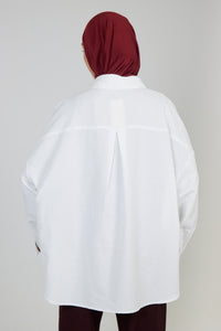 Chemise Ivy Blanc / Bordeaux