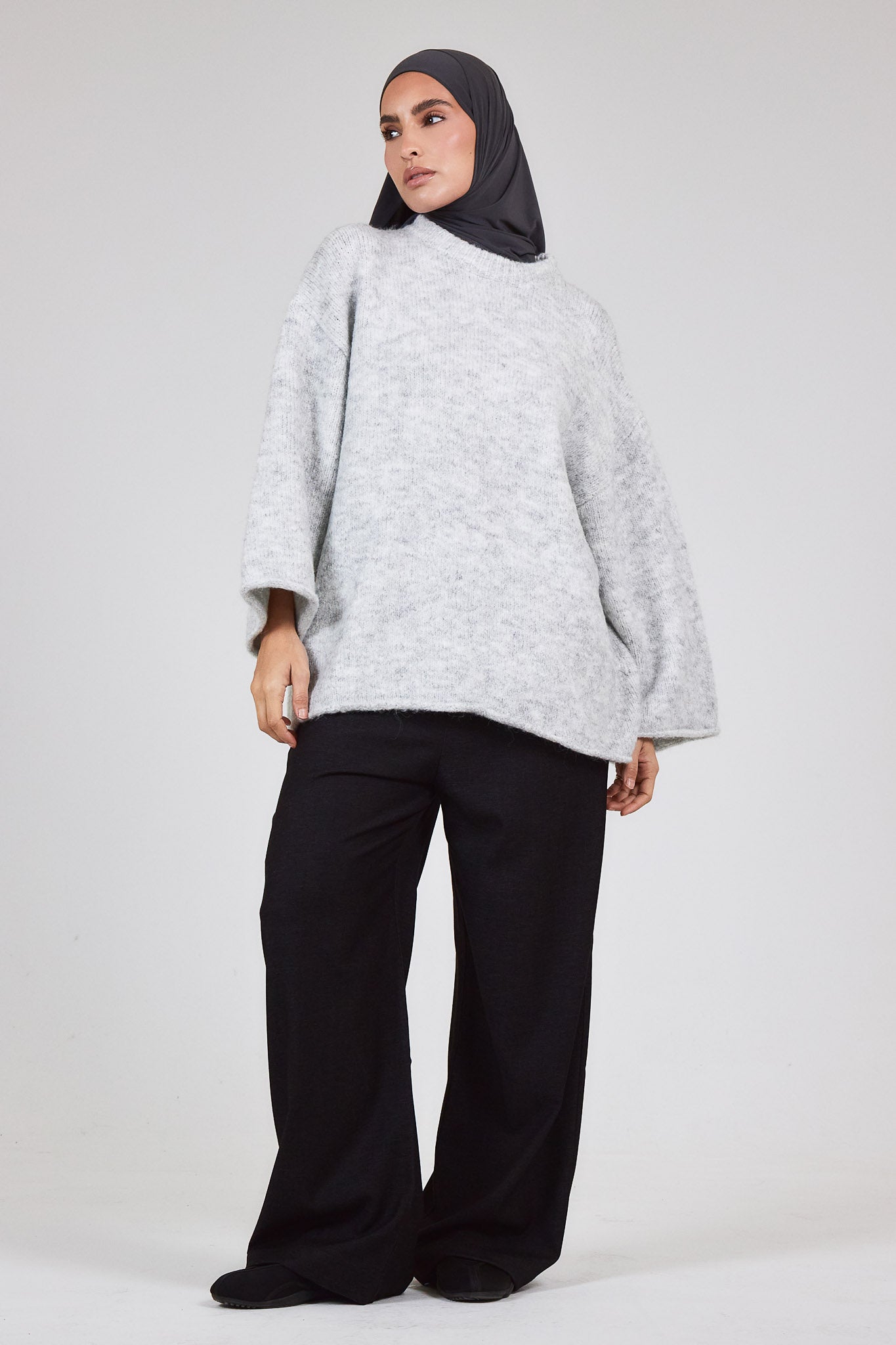 Le Pull Gris clair