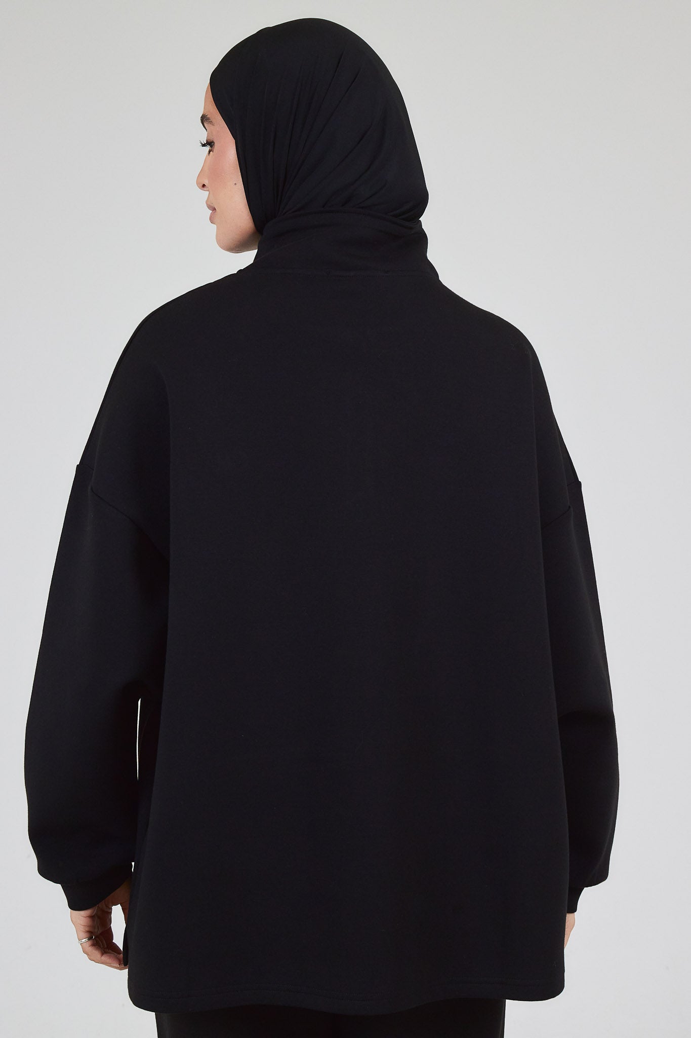 Le Sweat Zip Comfy Noir