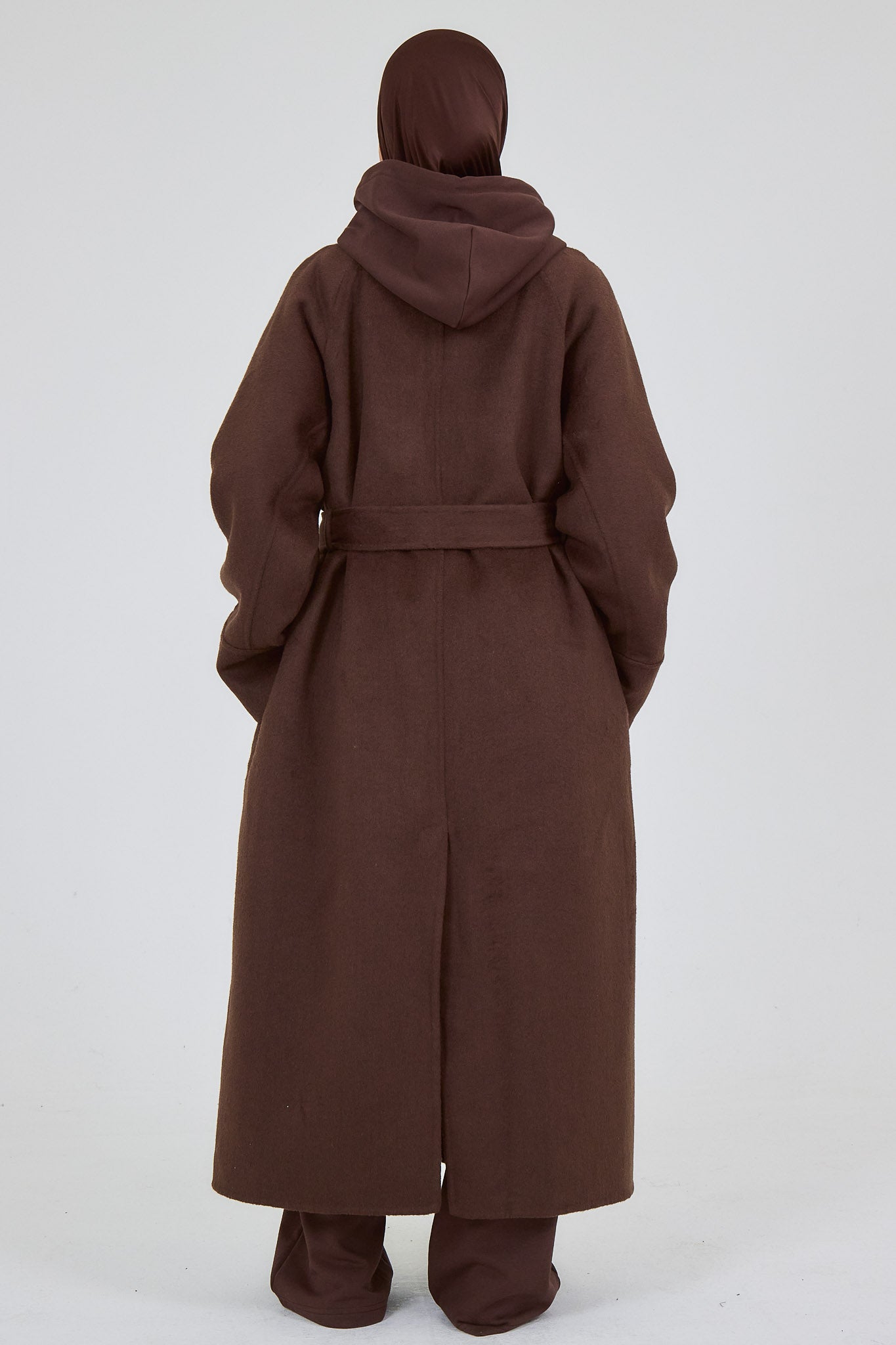 Le Manteau Wool Brun