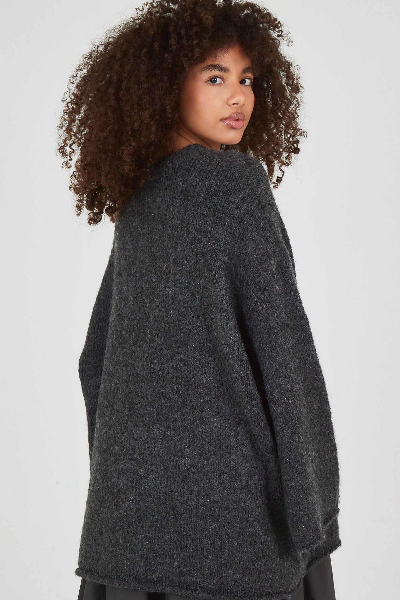 Le Pull Gris anthracite
