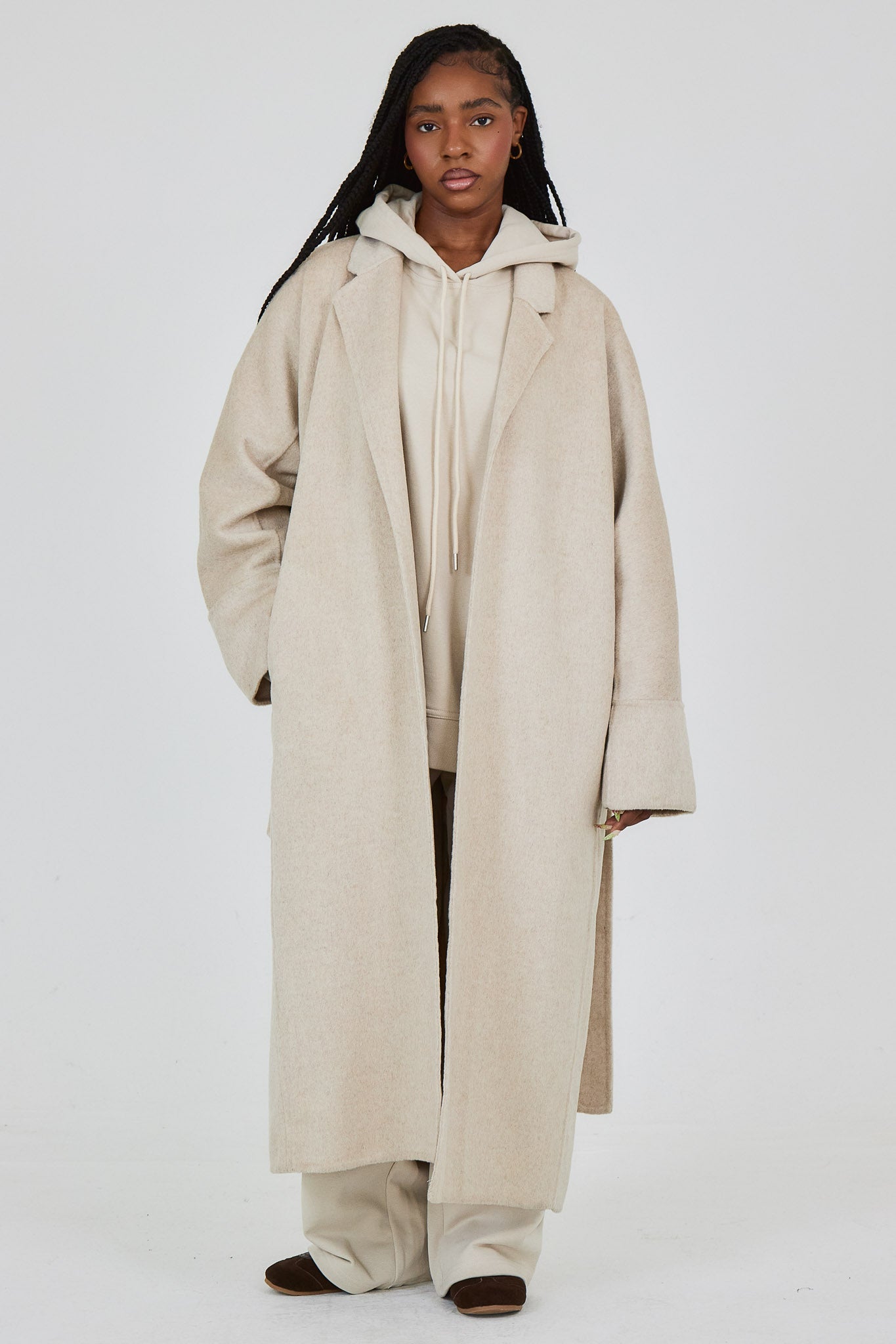 Le Manteau Wool Ecru