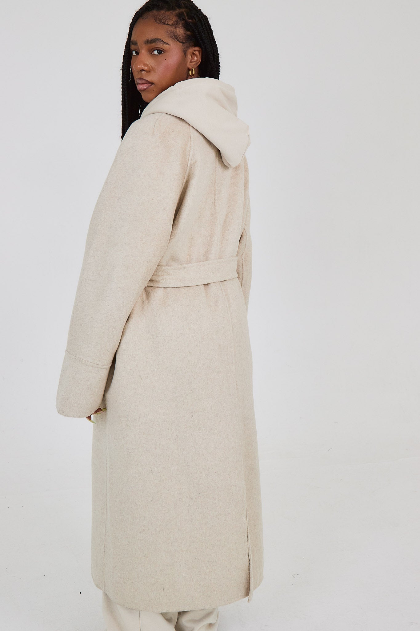 Le Manteau Wool Ecru