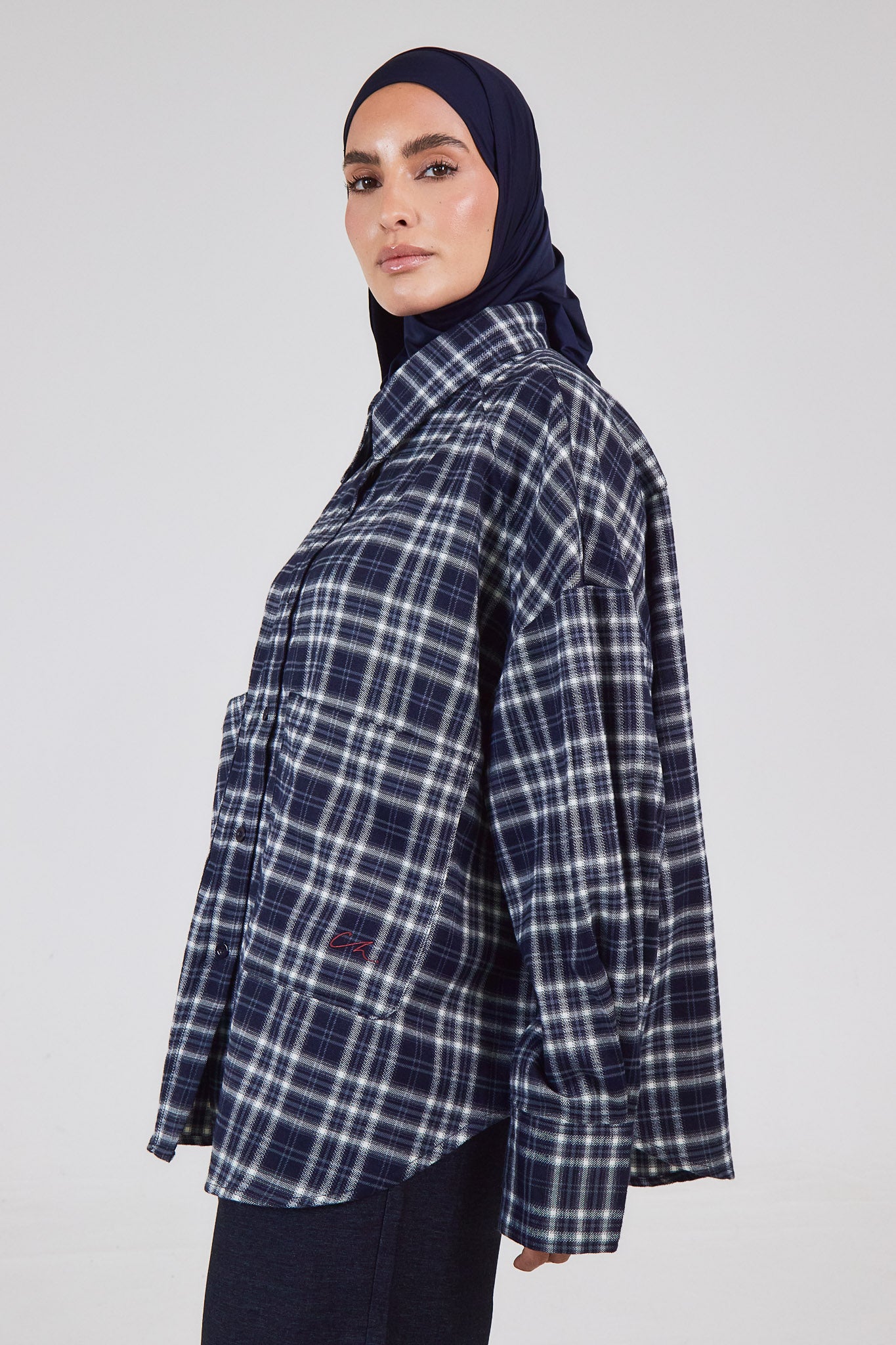 Chemise ExOfficio Femme XL Bleu à Carreaux – Manches Roulées, Anti-Moustiques, Légère