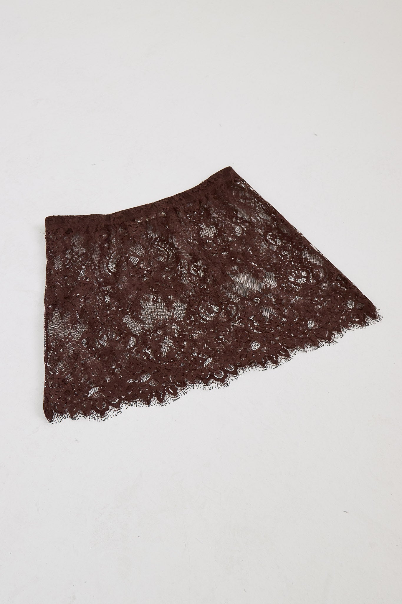 Le Jupon Dentelle Brun