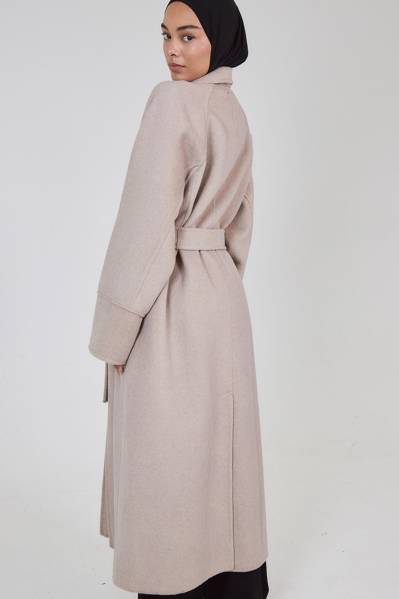 Le Manteau Wool Taupe