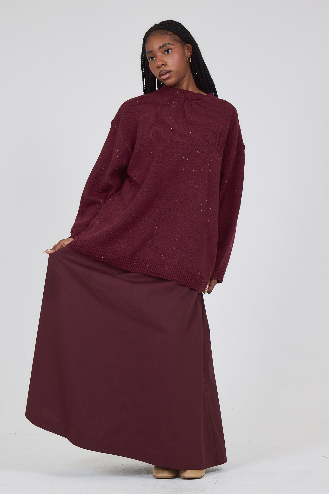 La Jupe Koton Bordeaux