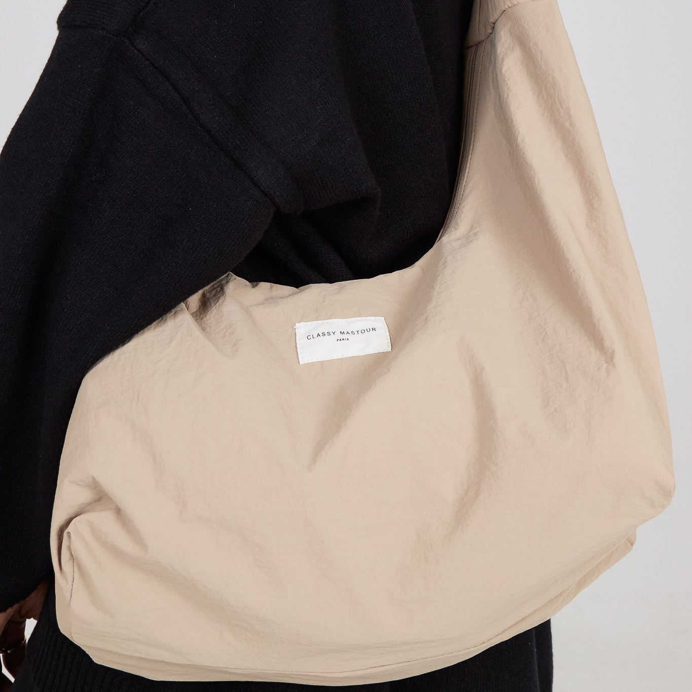 The Nomad Beige Bag