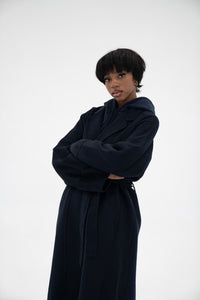 The Black Wool Coat