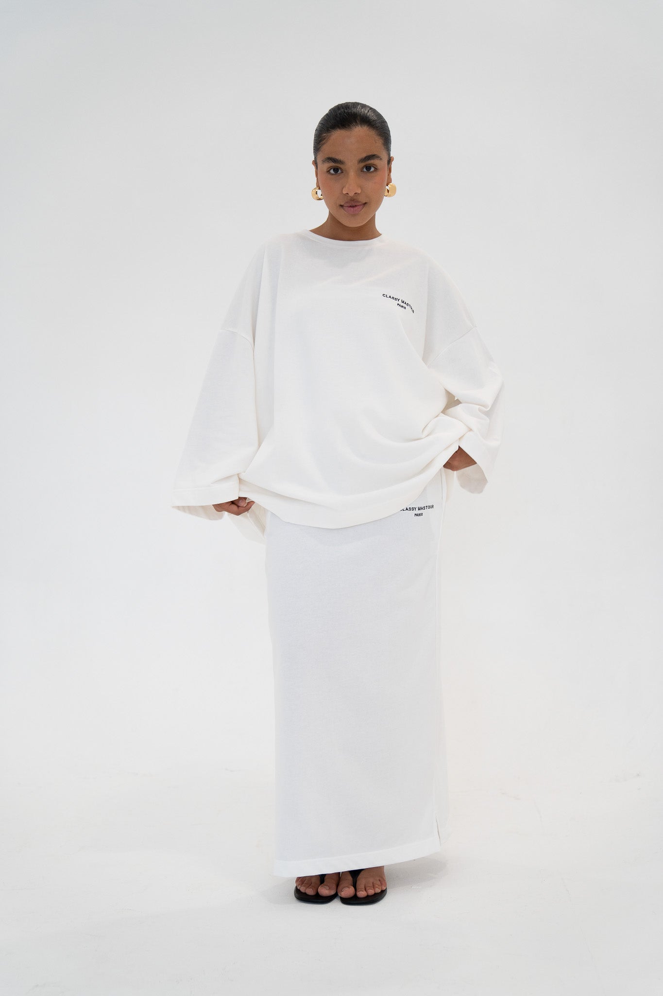 The SIGNATURE Skirt White