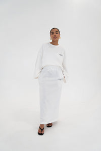 The SIGNATURE Skirt White