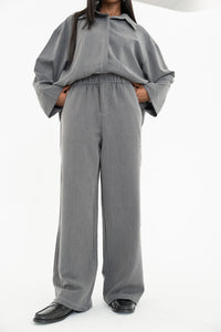 Ensemble Casual Gris Foncé