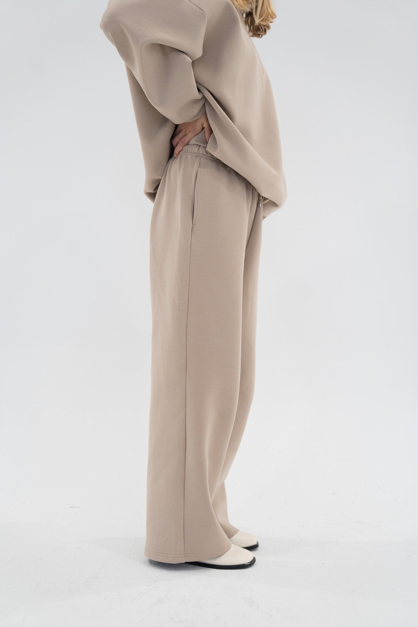 Le Pantalon Comfy Beige