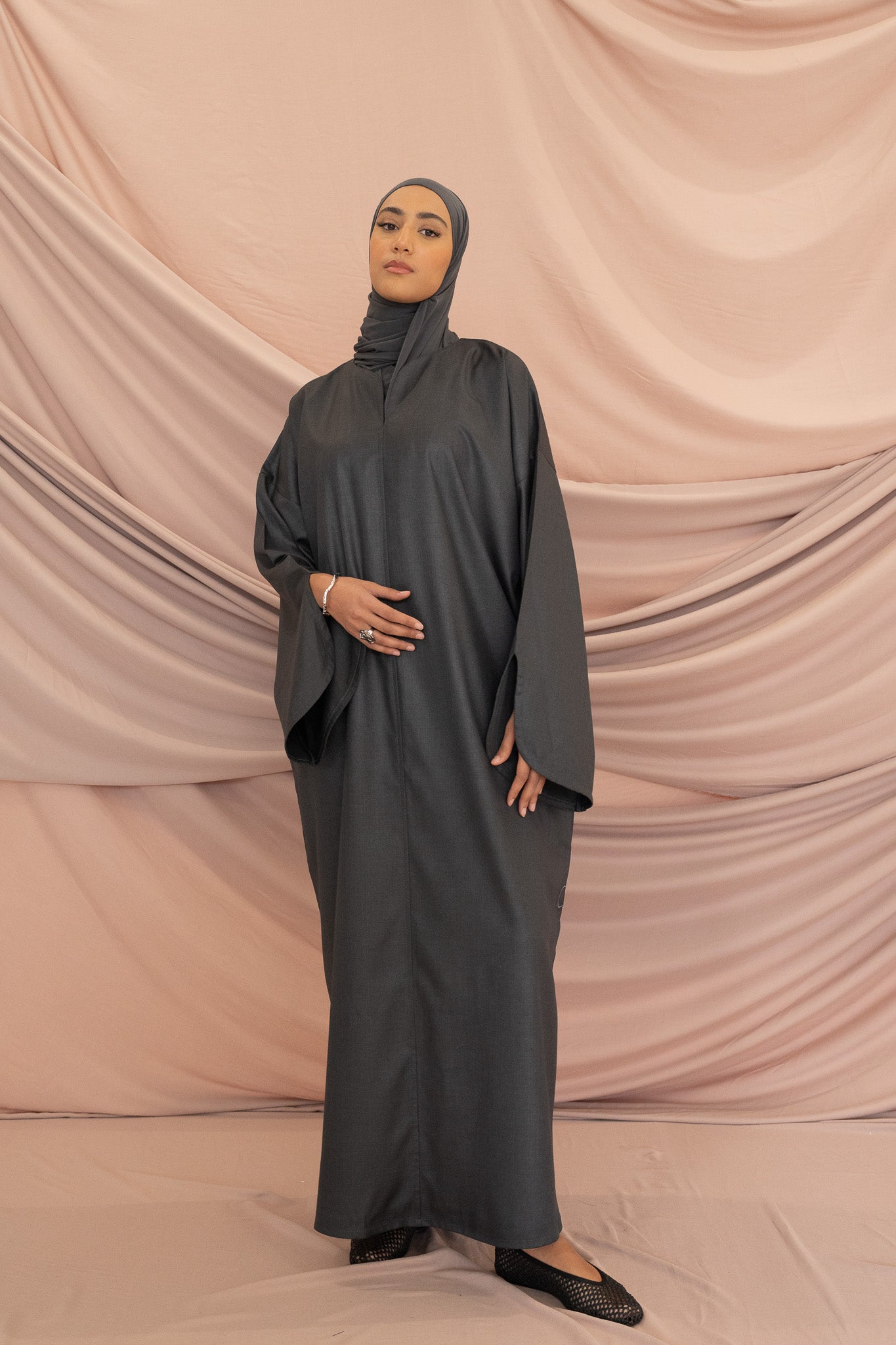 La Robe Qamys Gris anthracite