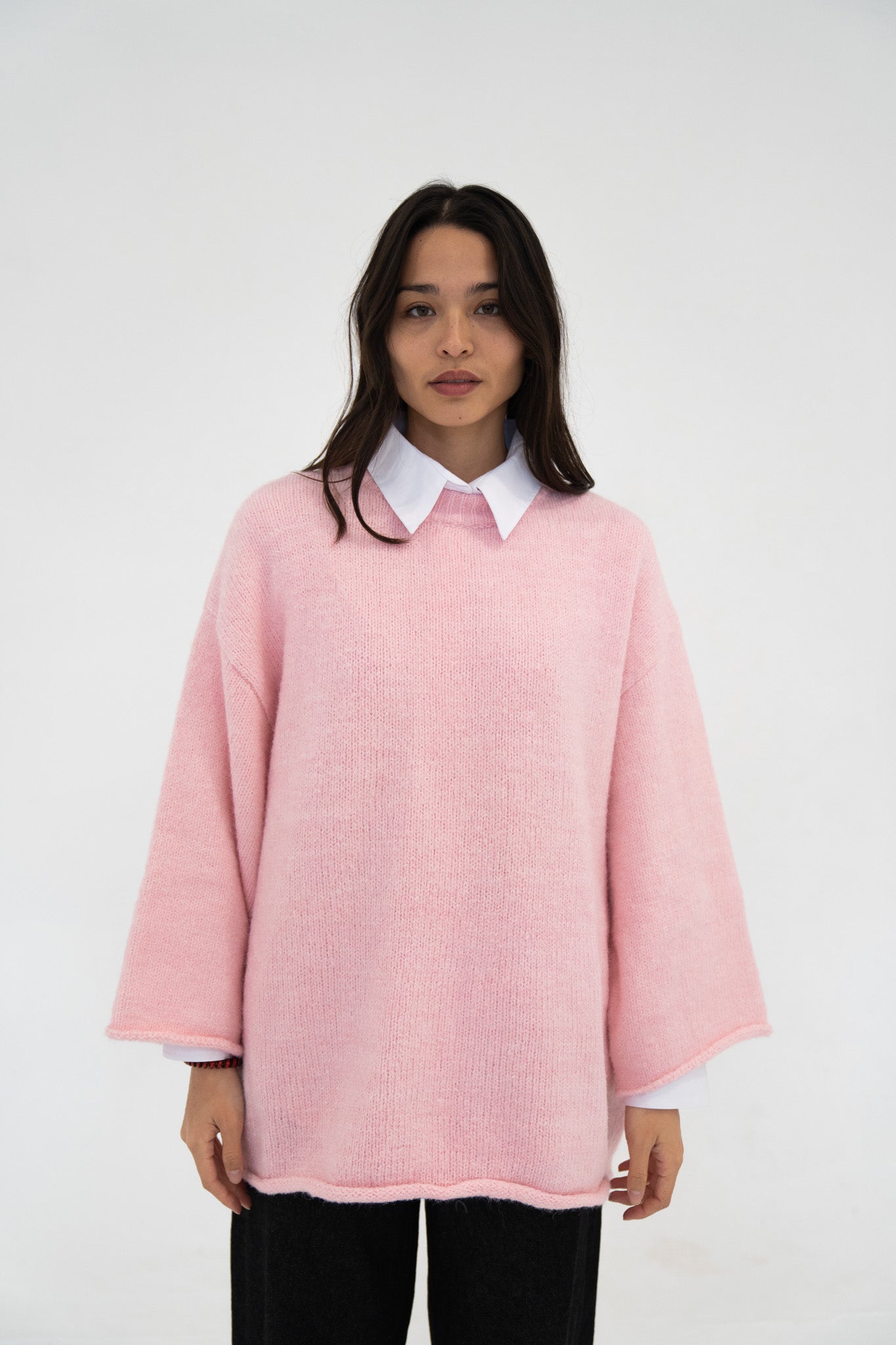 Le Pull Rose