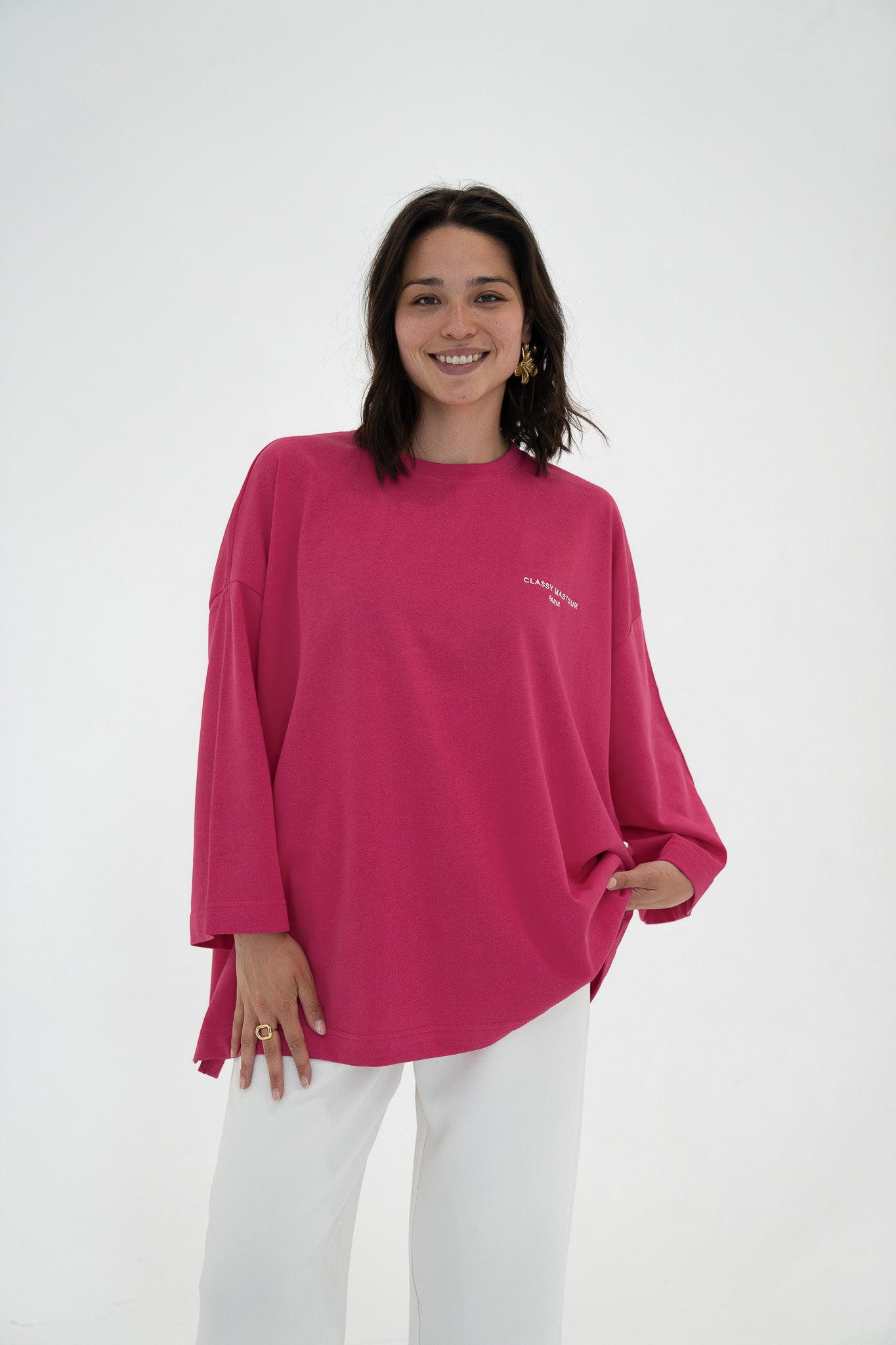 La camiseta SIGNATURE Fucsia