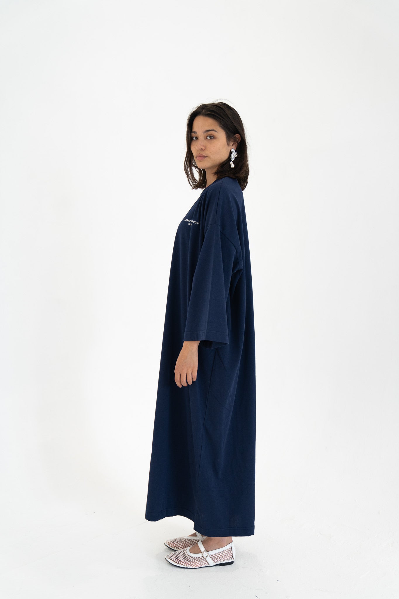 The Signature T-shirt Dress Midnight blue