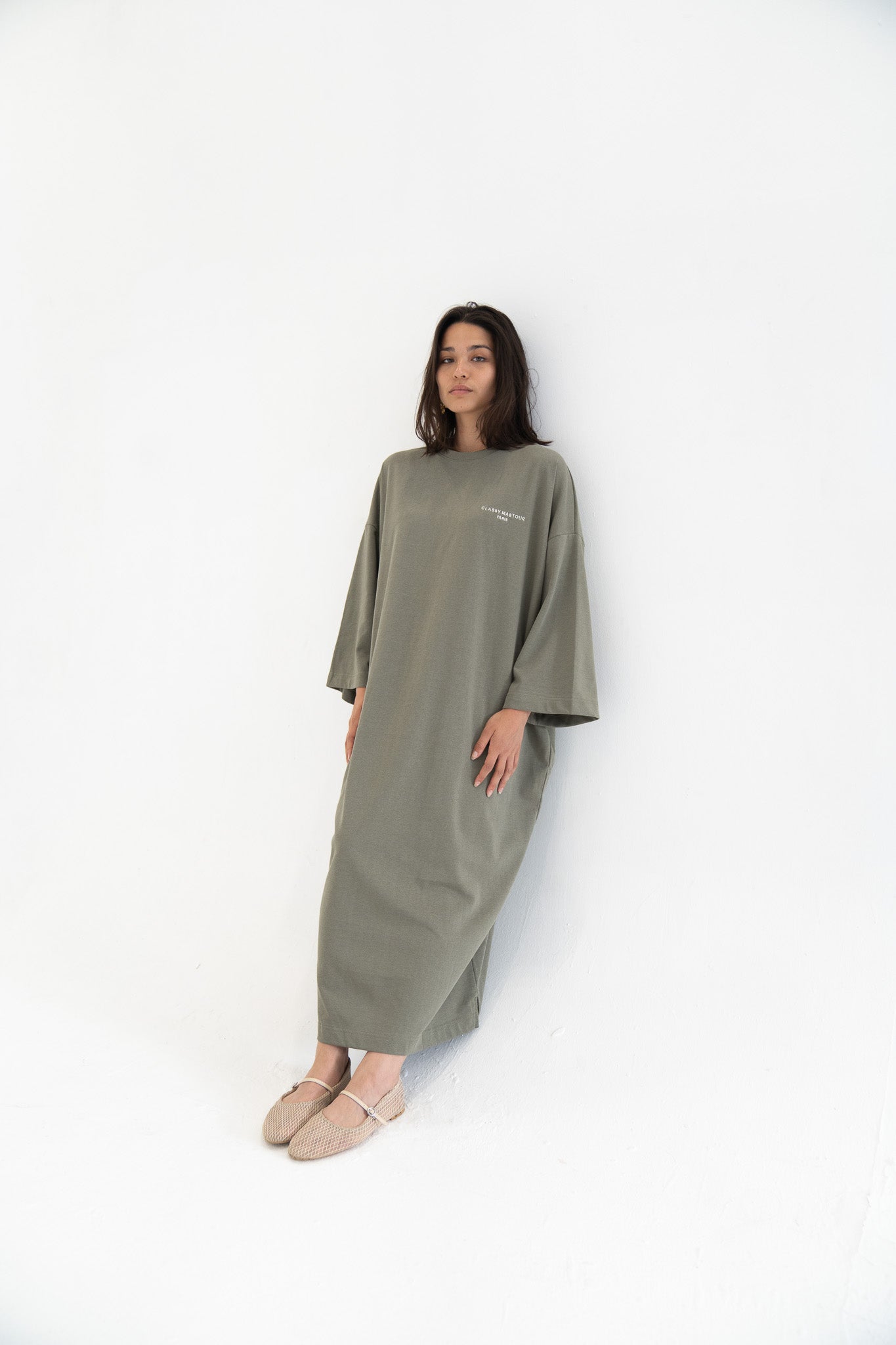 The Khaki Signature T-shirt Dress