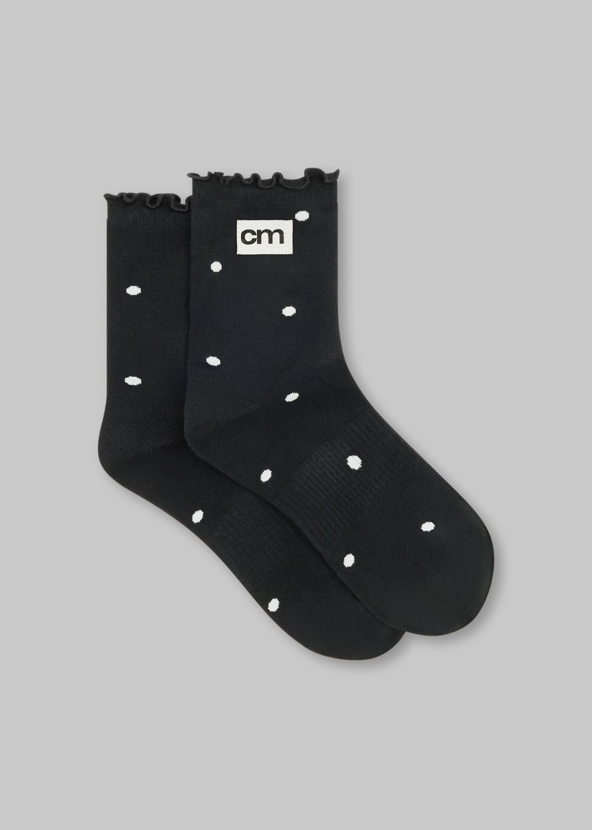 Chaussette Noir / Écru