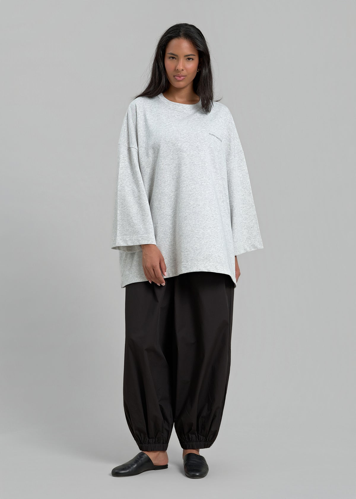 Le T-shirt Signature Gris