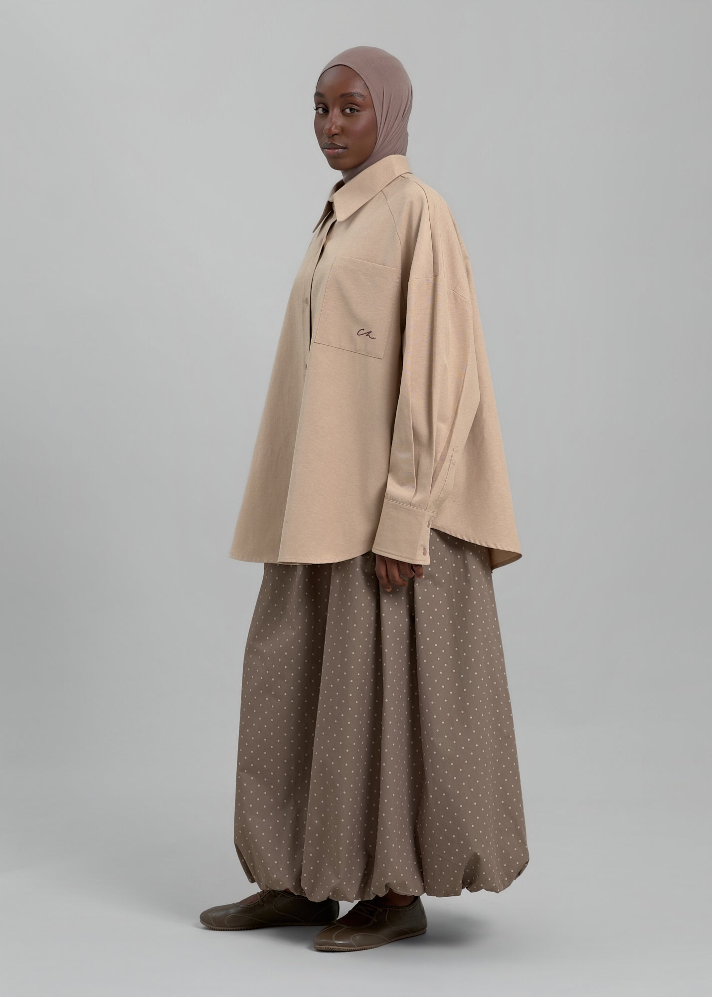 La Chemise Ivy Noisette