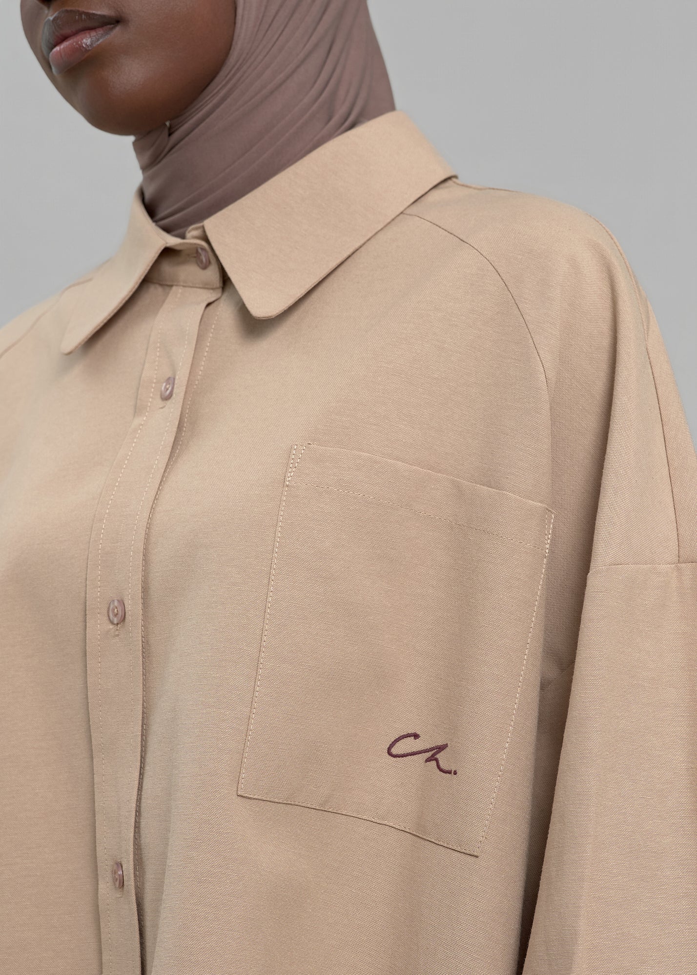 La Chemise Ivy Noisette
