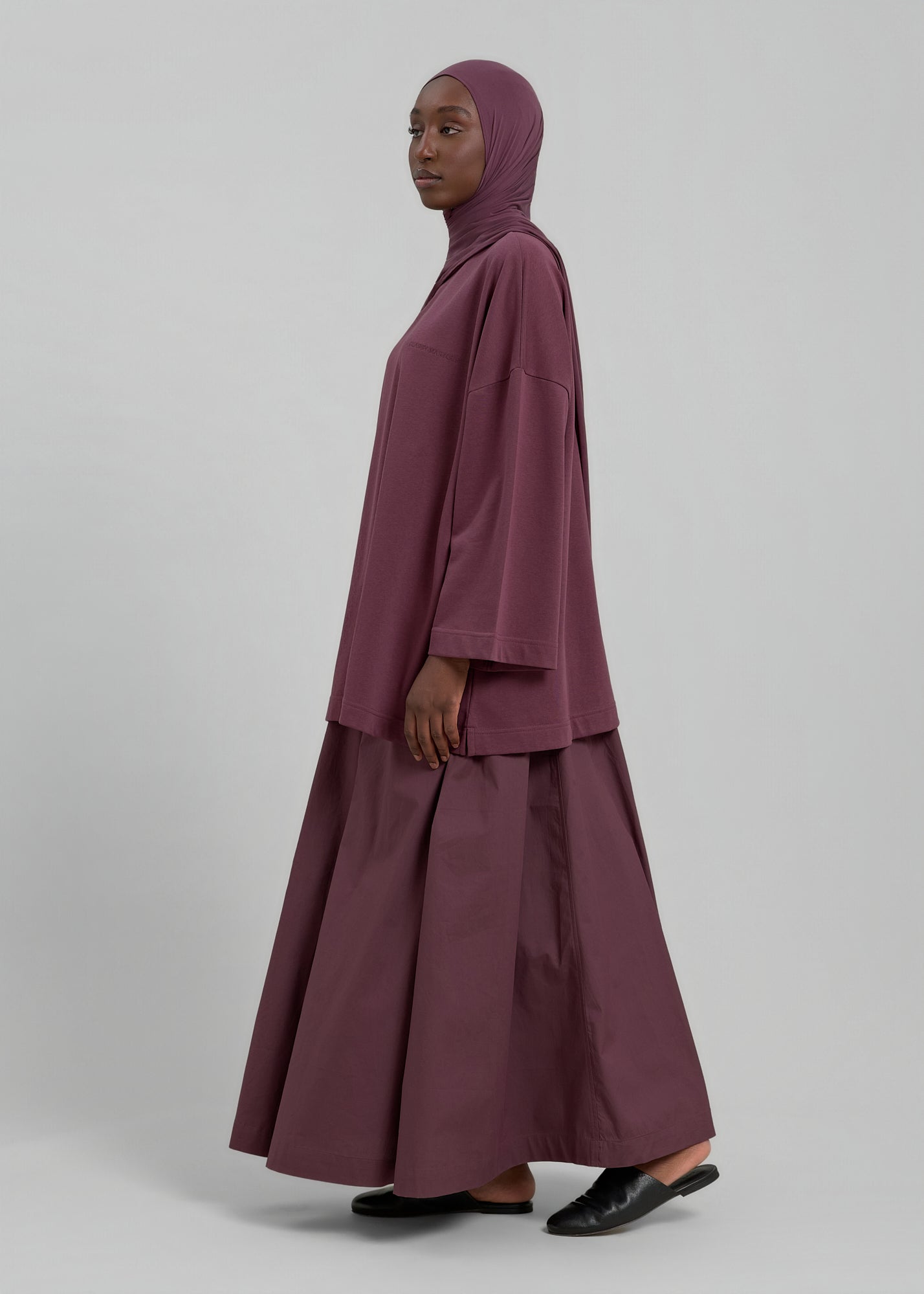 La Jupe Koton Aubergine