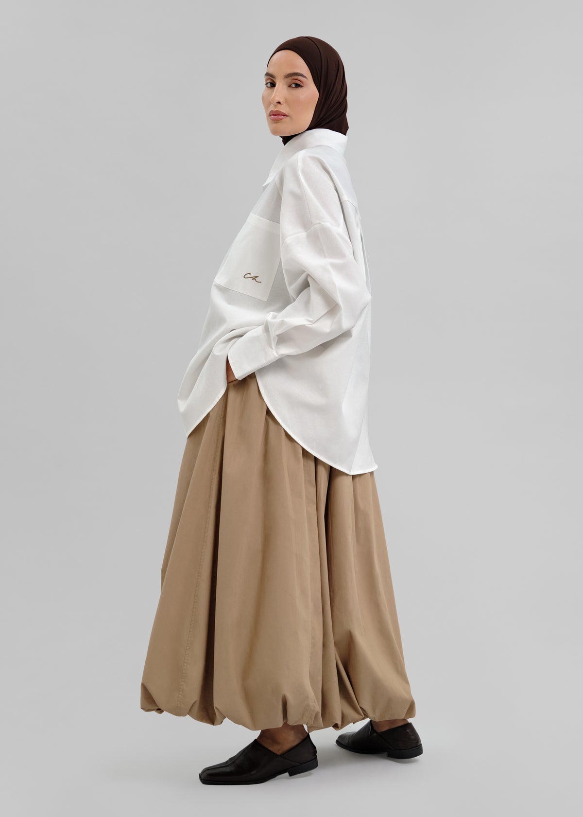 The Camel Balloon Skirt