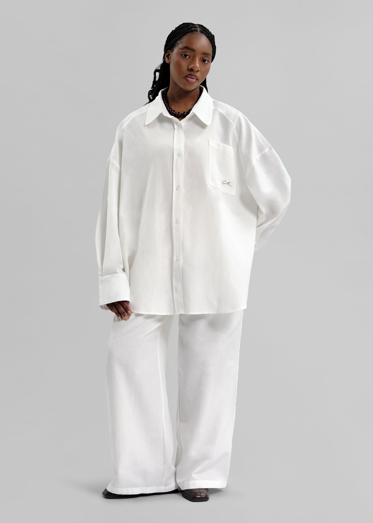 Le Pantalon Ivy Blanc