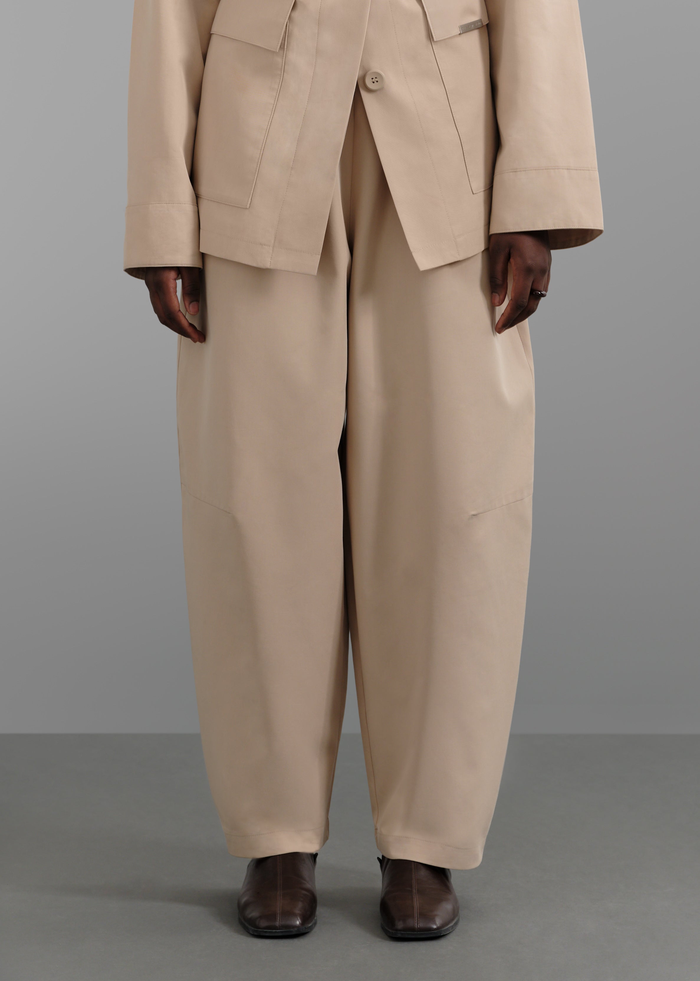 Le Pantalon Minimal Noisette