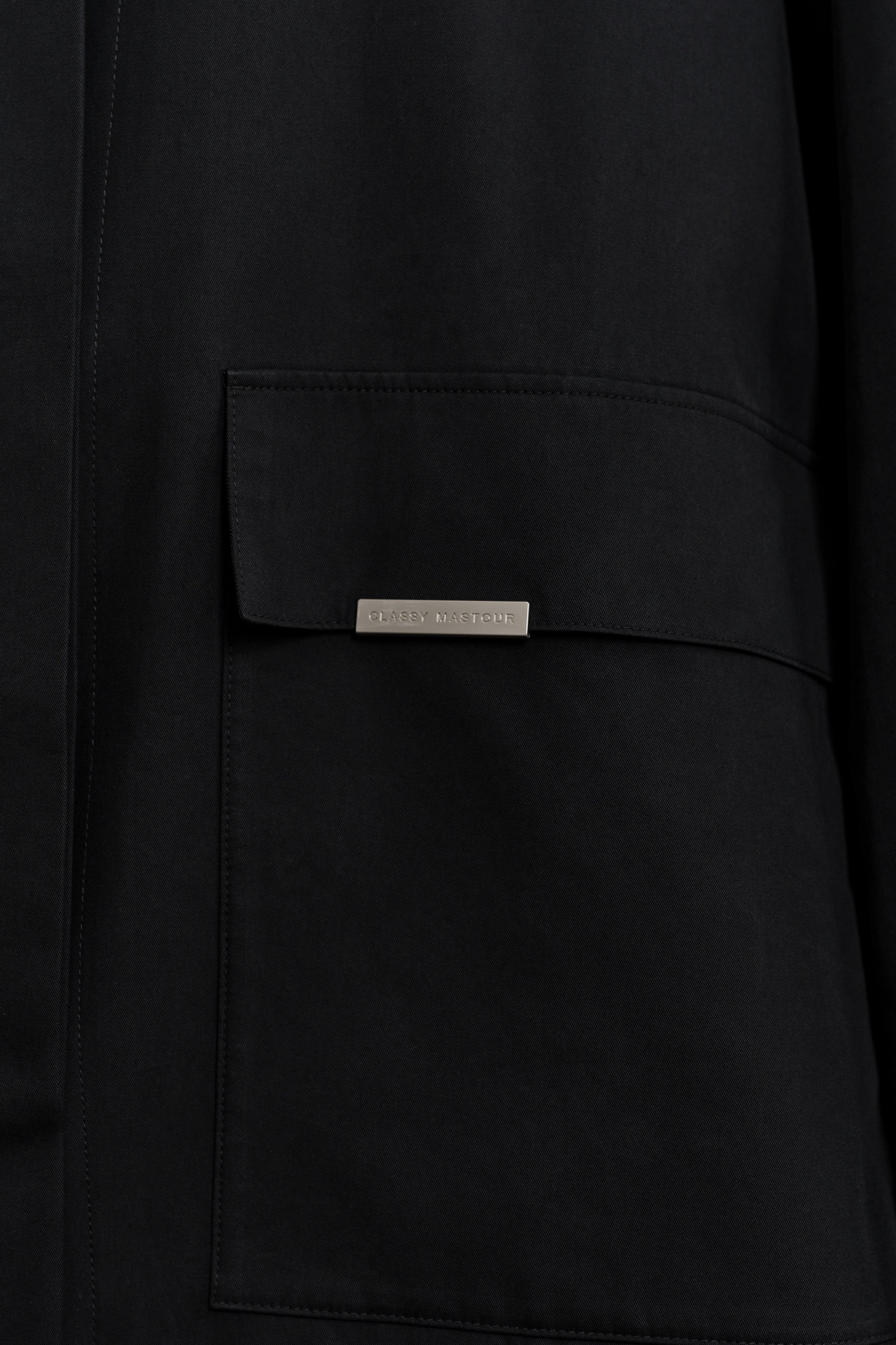 La Surchemise Minimal Noir