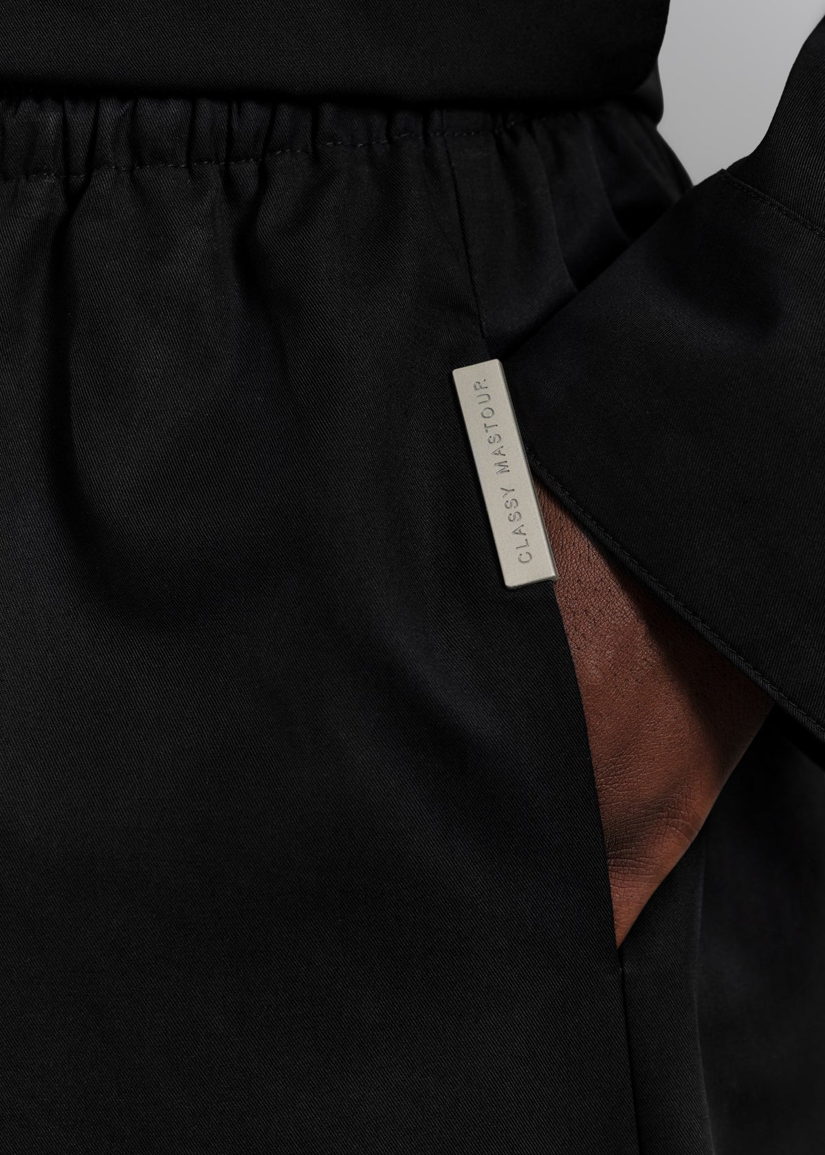 Le Pantalon Minimal Noir
