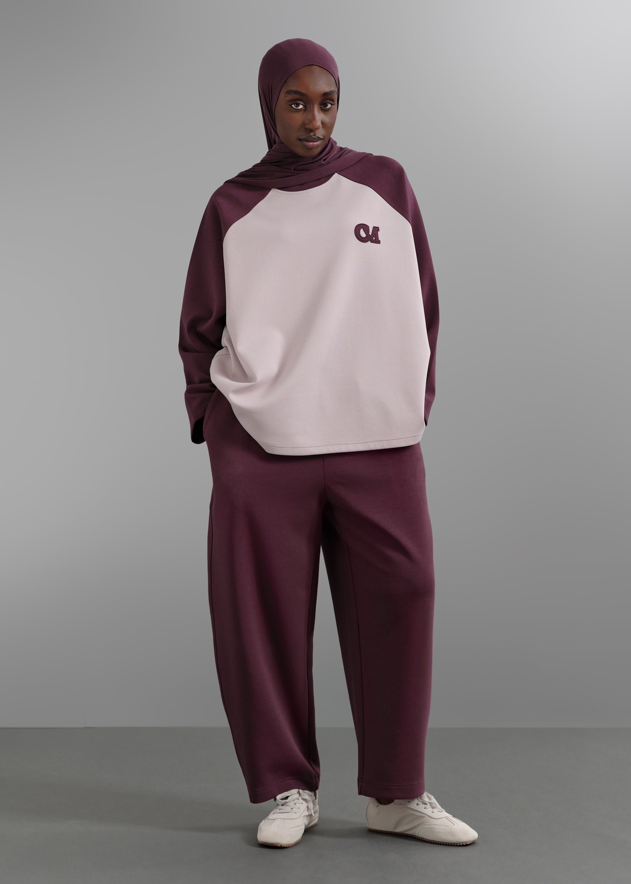 Le Sweat Comfy Capsule Aubergine