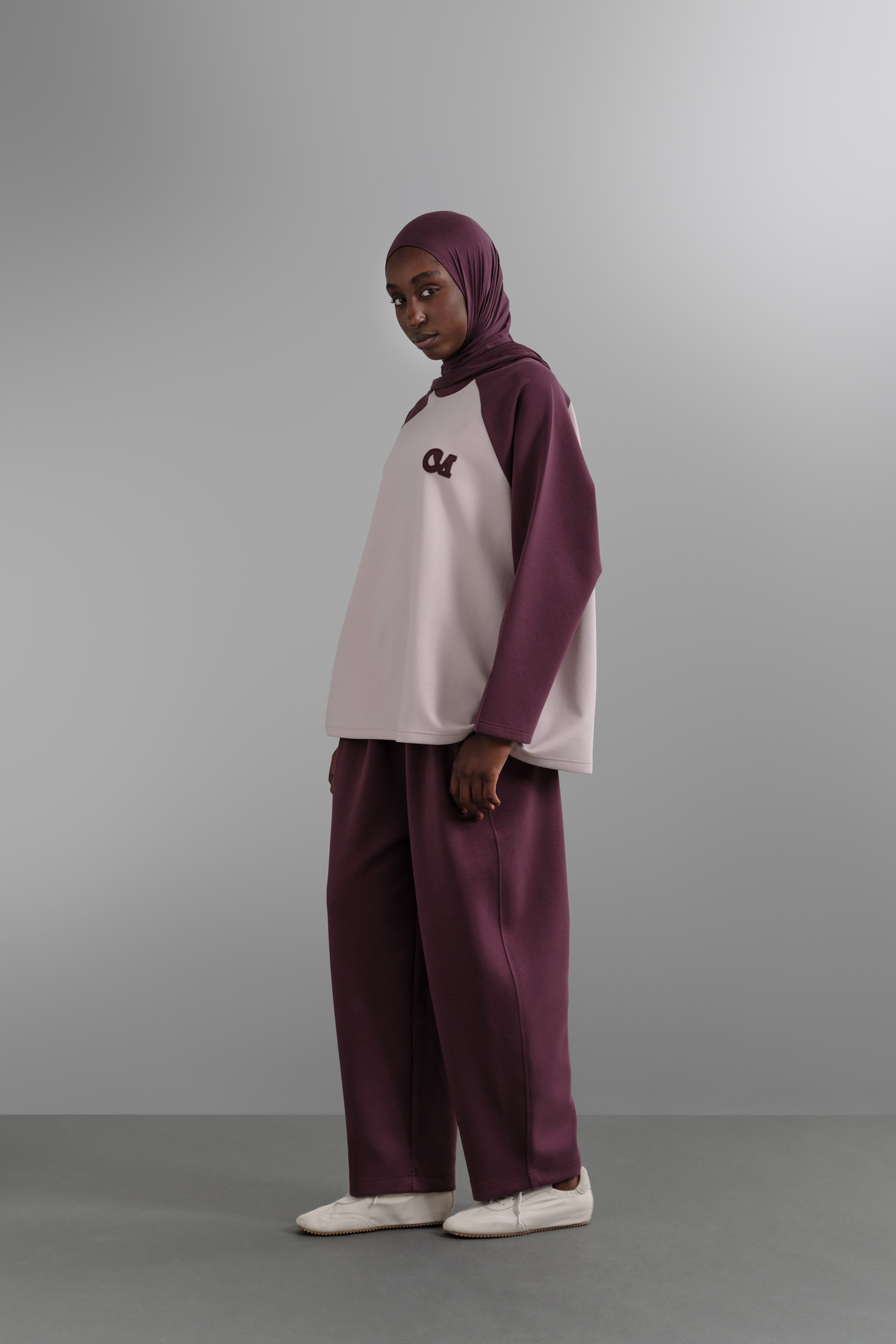 Le Sweat Comfy Capsule Aubergine