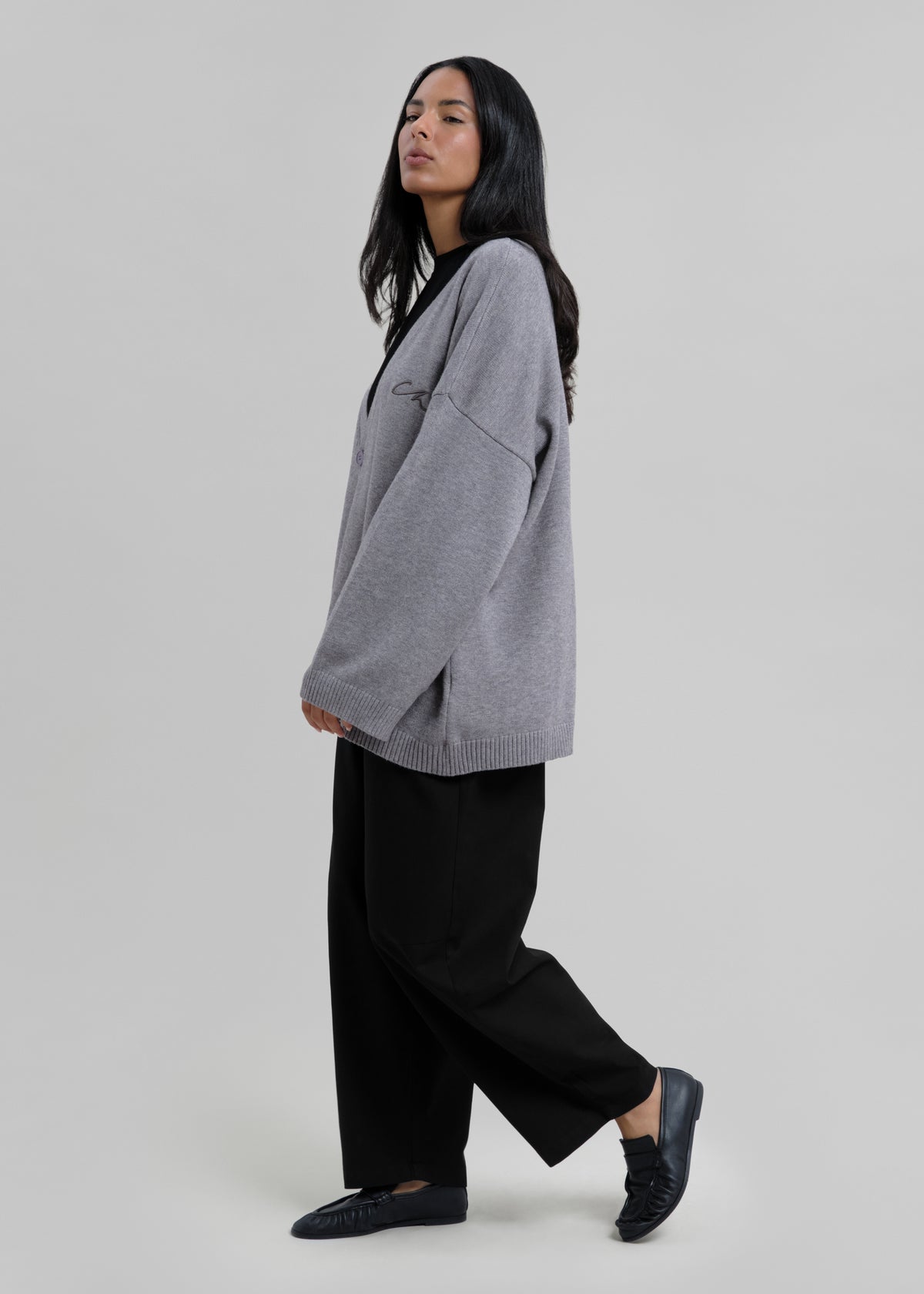 Le Cardigan Gris