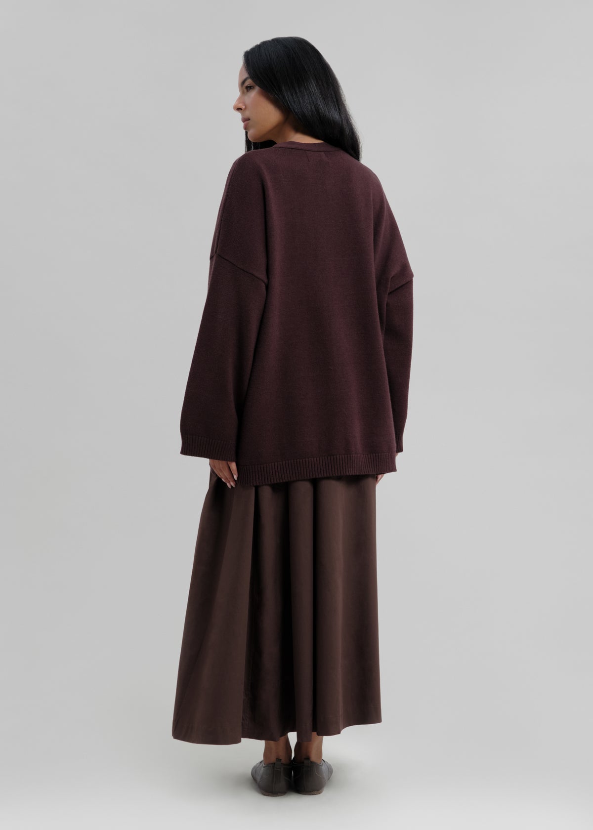 Le Cardigan Brun