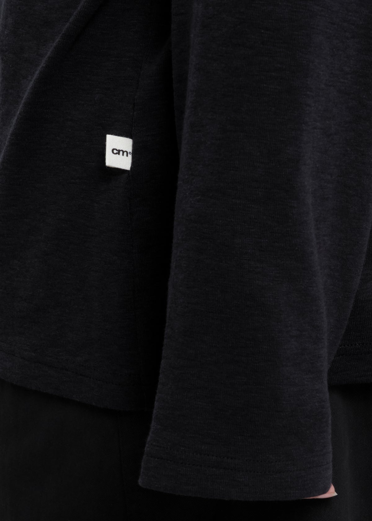 Le Top Boutonné Noir