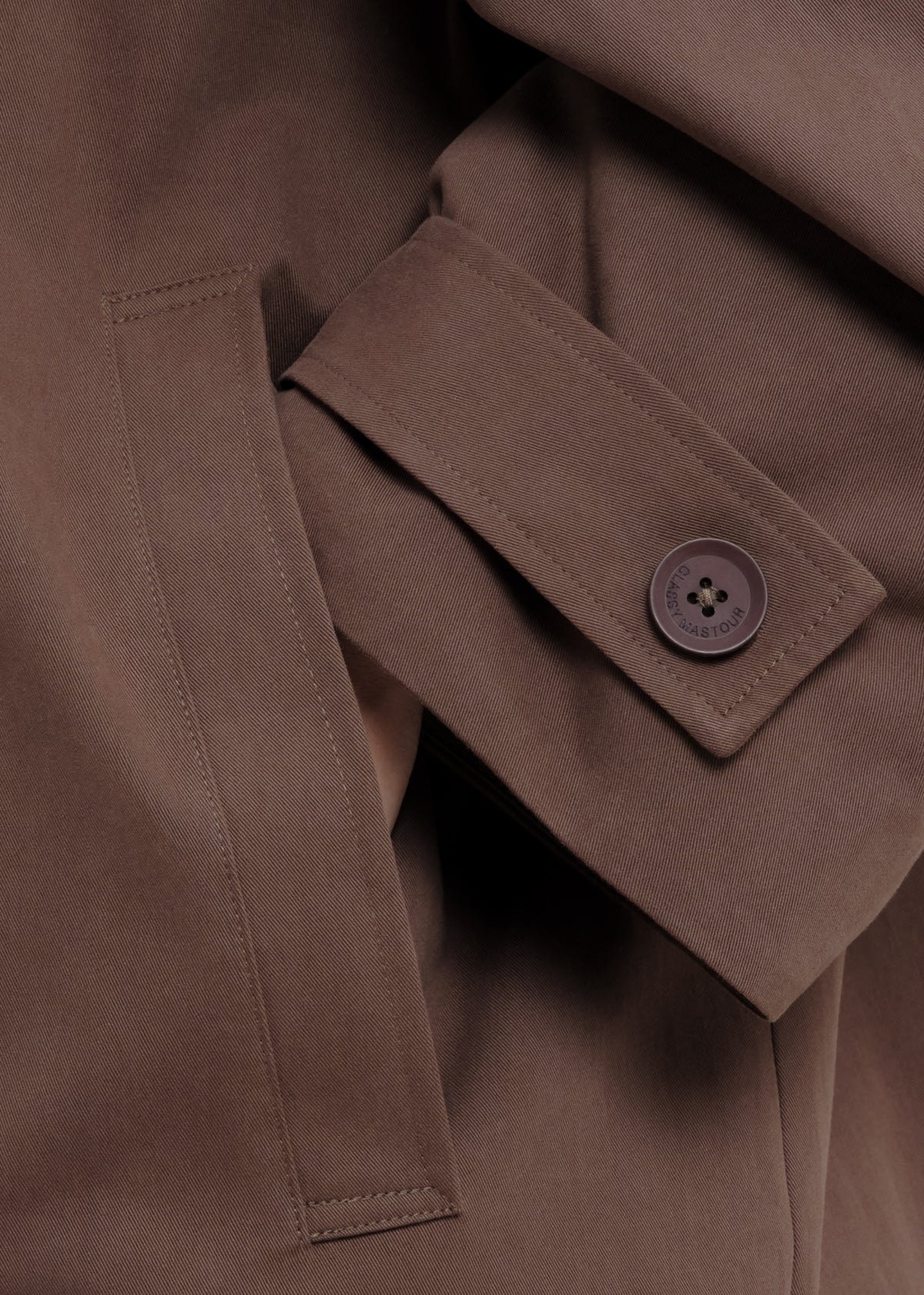Le Trench Marron