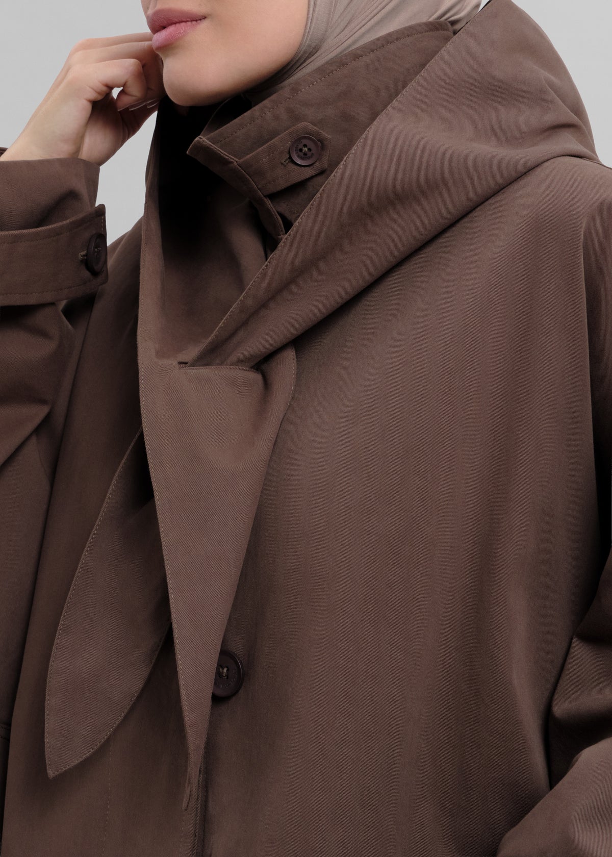 Le Trench Marron