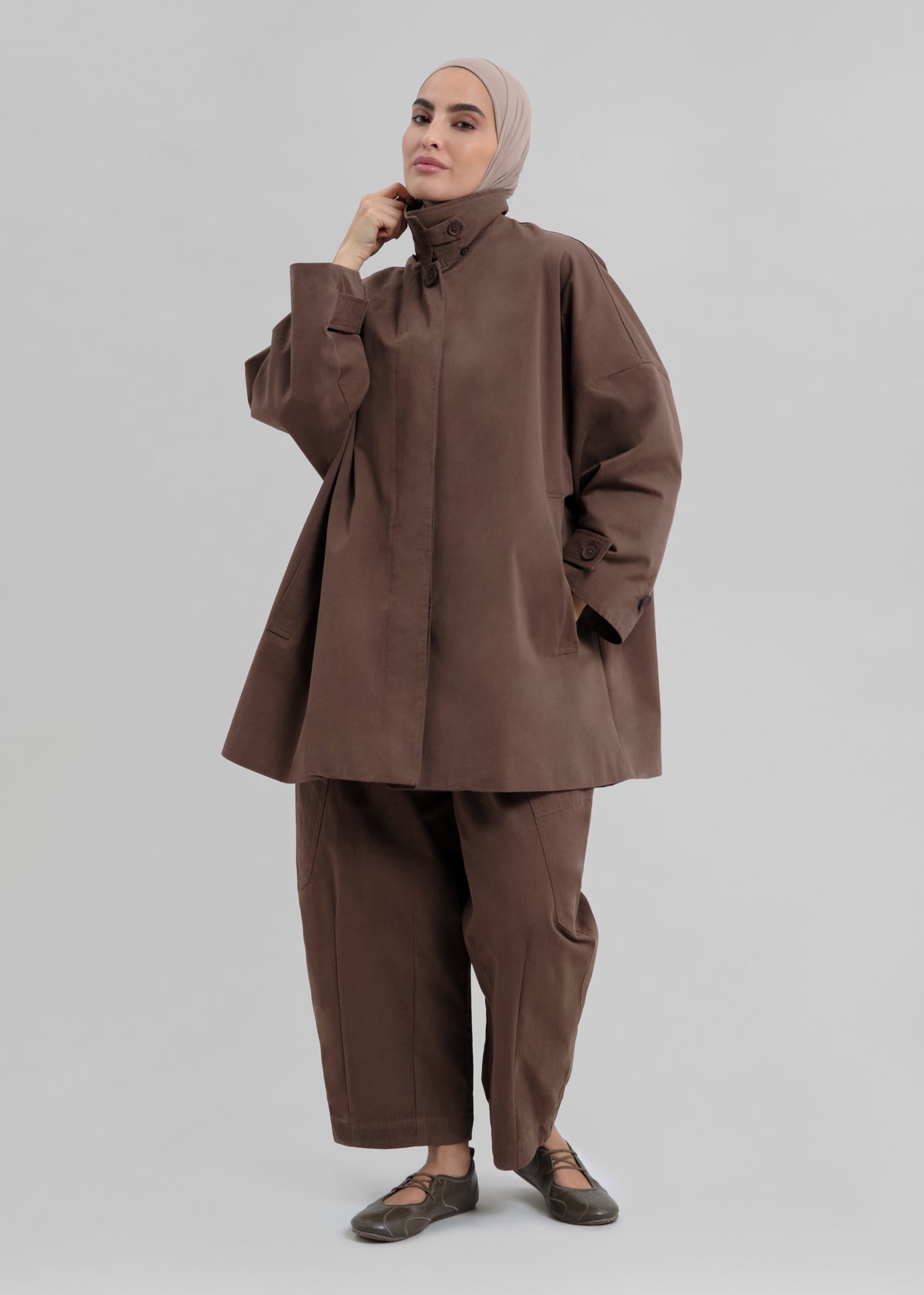 Le Trench Marron