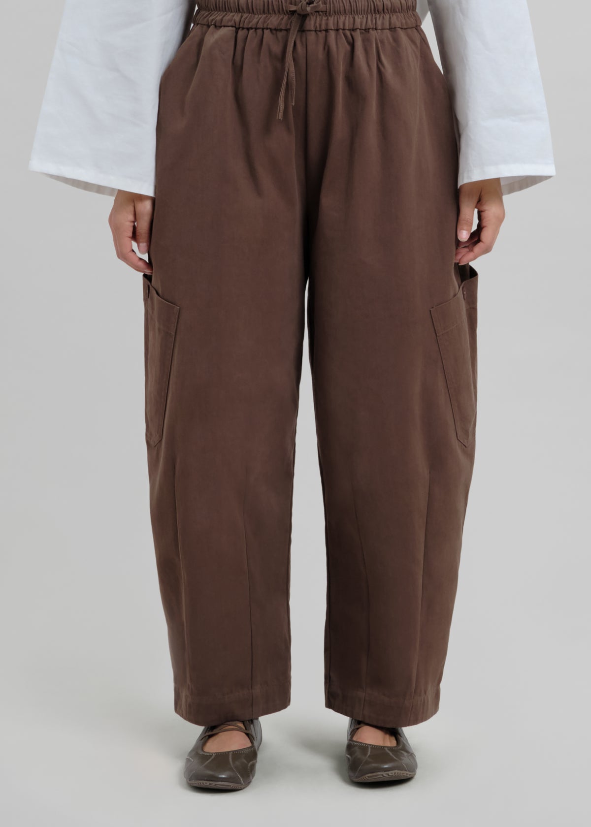 Le Pantalon Cargo Marron