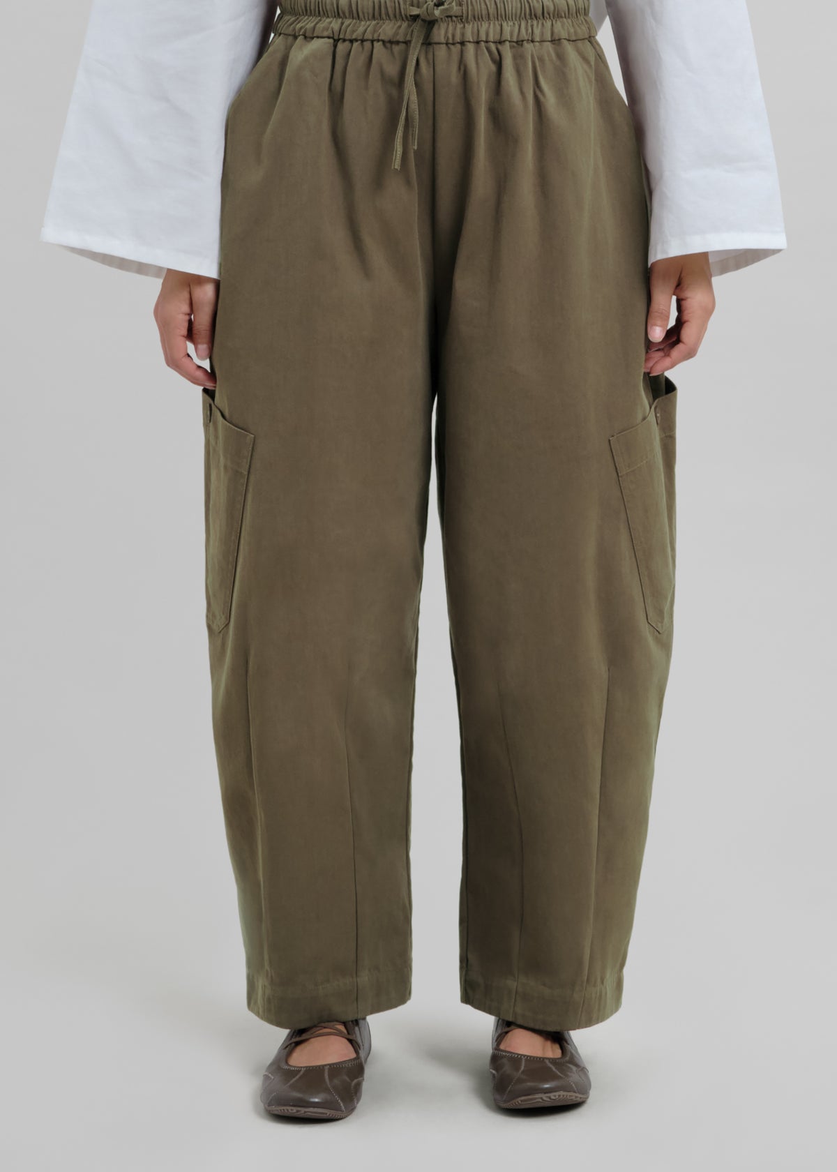 Le Pantalon Cargo Kaki