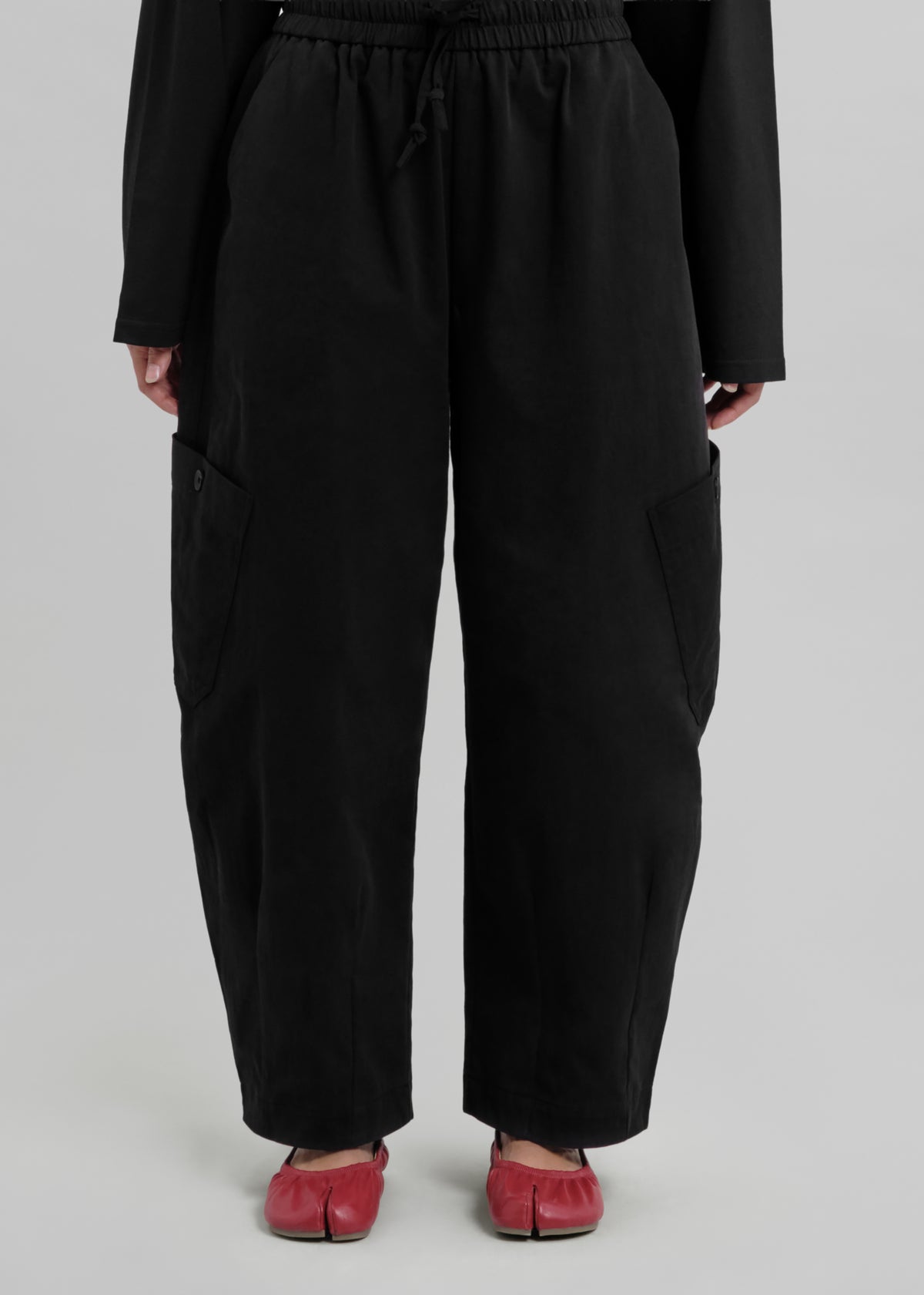 Le Pantalon Cargo Noir