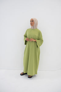 The Signature Green T-shirt Dress