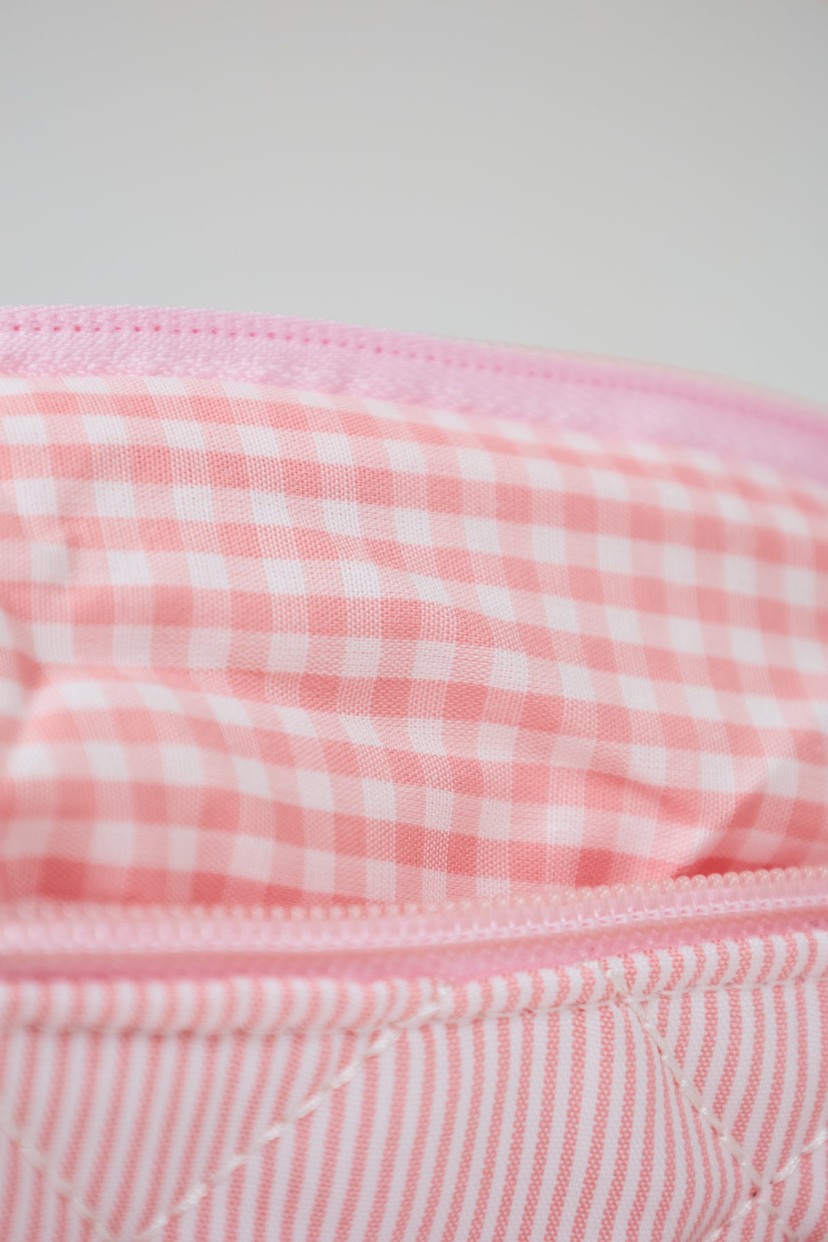 The Customizable Vichy Pouch