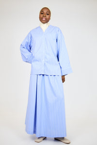 La Jupe Koton Line Bleu Foncé